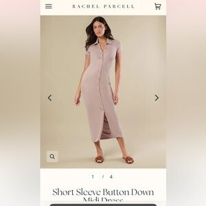 Rachel Parcell- Midi Button Down Dress